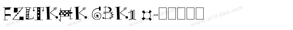 FZLTKHK GBK1 0字体转换